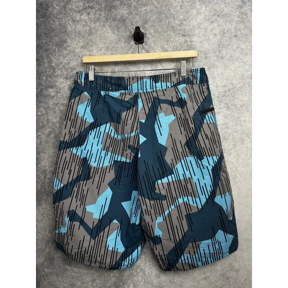 Patagonia Men's Twenty-Three's Wavefarer Board Shorts in Land Quilt Sky Size 32